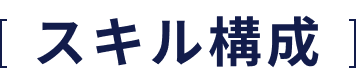 スキル構成